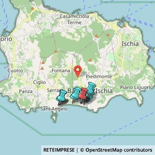 Mappa Via San Pietro, 80070 Barano D'ischia NA, Italia (1.69615)