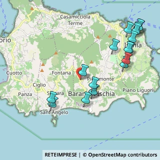 Mappa VIA S. G, 80070 Barano D'ischia NA, Italia (2.61)