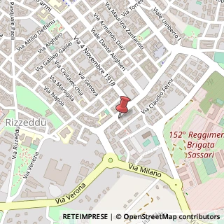 Mappa Via Genova, 42, 07100 Sassari, Sassari (Sardegna)