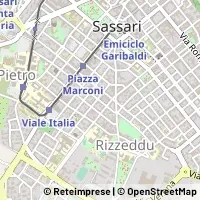 Mapa Sassari