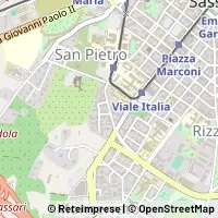 Map Sassari