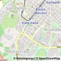 Map Sassari