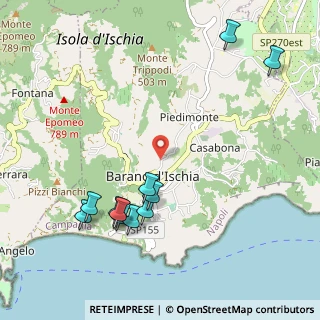 Mappa Via Roma, 80070 Barano D'ischia NA, Italia (1.27545)