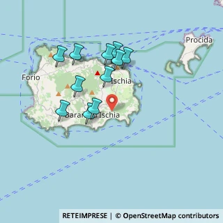 Mappa Via Schiappone, 80070 Barano D'ischia NA, Italia (3.60364)