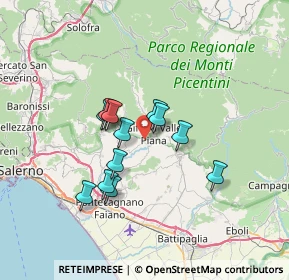 Mappa 84095 Giffoni Valle Piana SA, Italia (5.7375)