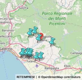 Mappa 84095 Giffoni Valle Piana SA, Italia (7.72231)