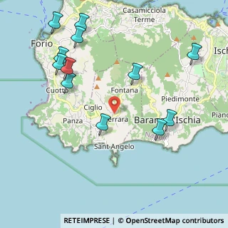 Mappa Via Lorenzo Fiore, 80070 Serrara Fontana NA, Italia (2.61167)