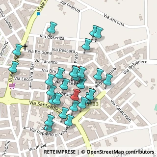 Mappa Via Lecce, 72012 Carovigno BR, Italia (0.11)