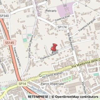 Mappa Strada Provinciale Bardascini, 100, 80050 Gragnano, Napoli (Campania)
