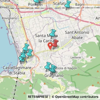 Mappa Via Cappella dei Bisi, 80054 Gragnano NA, Italia (2.62385)