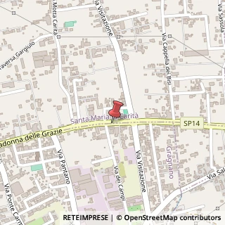 Mappa Via Madonna delle Grazie, 23, 80054 Gragnano, Napoli (Campania)