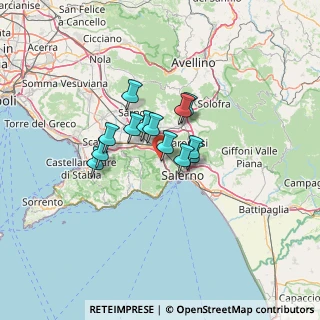 Mappa Via Cimitero, 84013 Cava de' Tirreni SA, Italia (8.90462)