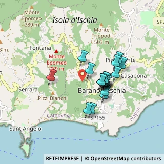 Mappa Via Pendio Nitrodi, 80070 Barano D'ischia NA, Italia (0.73)