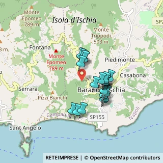 Mappa Sorgente di nitrodi barano d, 80070 Barano D'ischia NA, Italia (0.6975)