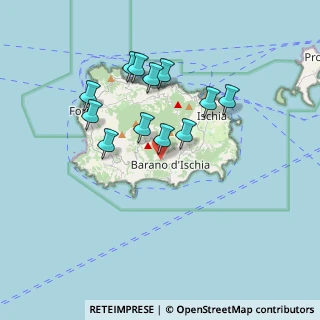 Mappa Via Pendio Nitrodi, 80070 Barano D'ischia NA, Italia (3.46417)