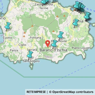 Mappa Sorgente di nitrodi barano d, 80070 Barano D'ischia NA, Italia (3.9045)