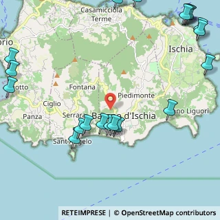 Mappa Sorgente di nitrodi barano d, 80070 Barano D'ischia NA, Italia (3.364)
