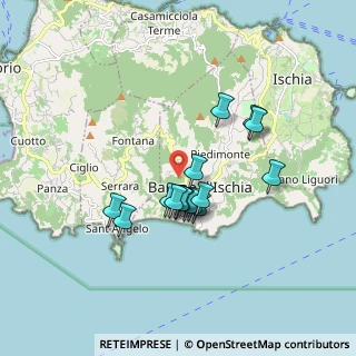 Mappa Via Pendio Nitrodi, 80070 Barano D'ischia NA, Italia (1.49067)