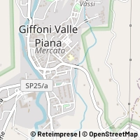 Map Giffoni Valle Piana