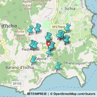 Mappa Via Vincenzo di Meglio, 80070 Barano D'ischia NA, Italia (0.718)