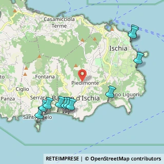 Mappa Via Matarace, 80070 Barano D'ischia NA, Italia (2.68182)