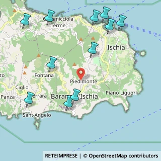 Mappa Via Matarace, 80070 Barano D'ischia NA, Italia (2.88273)