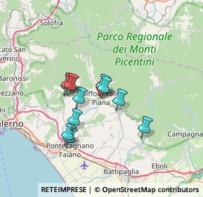 Mappa Via Pisa, 84095 Giffoni Valle Piana SA, Italia (5.71091)