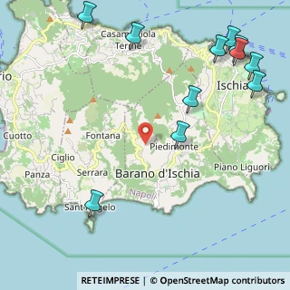 Mappa Via Candiano, 80070 Barano D'ischia NA, Italia (3.21091)