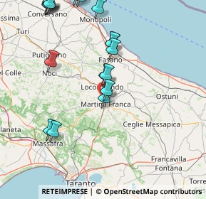 Mappa Strada Micela, 74015 Martina Franca TA, Italia (20.84389)