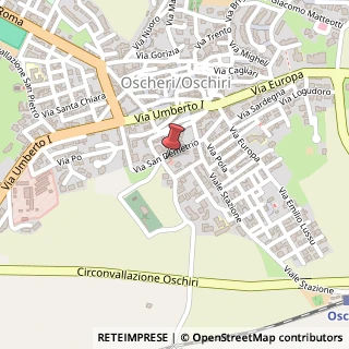 Mappa Corso Vittorio Emanuele, 13, 07027 Oschiri, Olbia-Tempio (Sardegna)