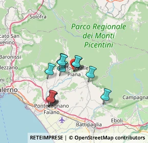 Mappa Via De Rossi, 84095 Giffoni Valle Piana SA, Italia (5.84083)