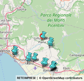 Mappa Via De Rossi, 84095 Giffoni Valle Piana SA, Italia (10.435)