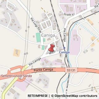 Mappa Via Caniga, 62, 07100 Sassari, Sassari (Sardegna)