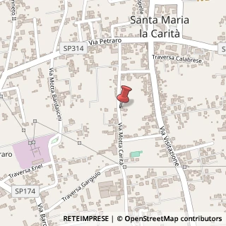 Mappa Via Motta Carita', 20, 80050 Santa Maria la Carità, Napoli (Campania)