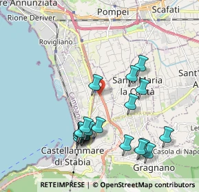 Mappa Traversa Lattaro, 80053 Castellammare di Stabia NA, Italia (2.214)