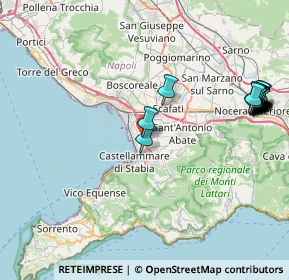 Mappa Traversa Lattaro, 80053 Castellammare di Stabia NA, Italia (11.1835)