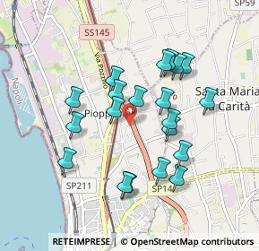 Mappa Traversa Lattaro, 80053 Castellammare di Stabia NA, Italia (0.8815)