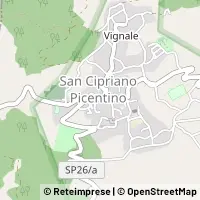 Kartta San Cipriano Picentino