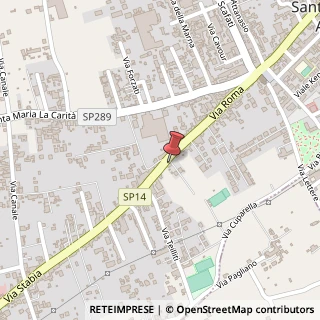 Mappa Via Stabia, 96, 80057 Sant'Antonio Abate, Napoli (Campania)