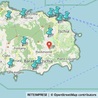 Mappa Via Cesa, 80070 Barano D'ischia NA, Italia (2.96727)