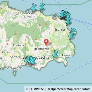 Mappa Via Cesa, 80070 Barano D'ischia NA, Italia (2.89158)