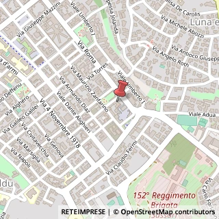 Mappa Via Torino, 4, 07100 Sassari, Sassari (Sardegna)
