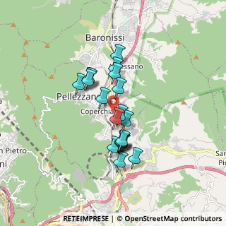 Mappa Via Tenente Farina, 84080 Pellezzano SA, Italia (1.4475)