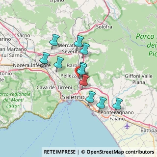 Mappa Via Tenente Farina, 84080 Pellezzano SA, Italia (6.05727)
