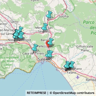 Mappa Via Tenente Farina, 84080 Pellezzano SA, Italia (10.226)