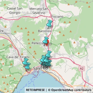 Mappa Via Tenente Farina, 84080 Pellezzano SA, Italia (4.01538)