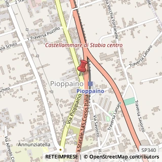 Mappa Via Pozzillo, 2, 80053 Castellammare di Stabia, Napoli (Campania)