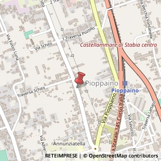 Mappa Via Schito, 38, 80053 Castellammare di Stabia, Napoli (Campania)