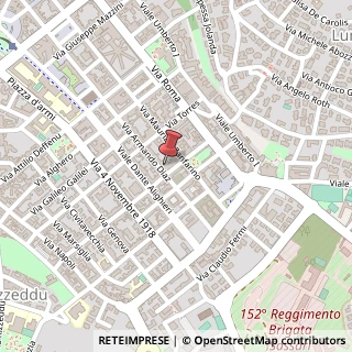 Mappa Via Armando Diaz, 16, 07100 Sassari, Sassari (Sardegna)