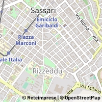 Kaart Sassari